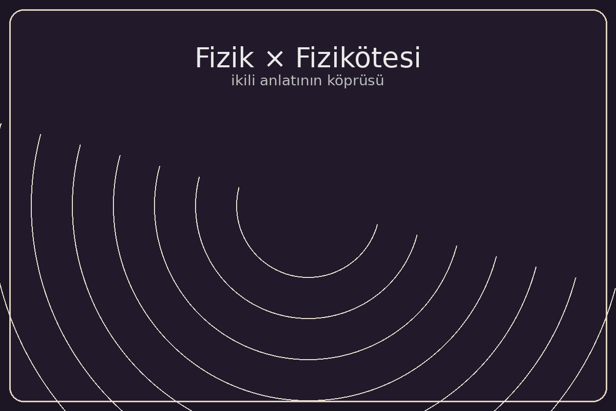 Fizik & fizikötesi köprüsü görseli